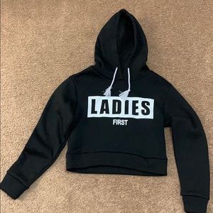 “Ladies First” Hoodie (NWOT) Juniors